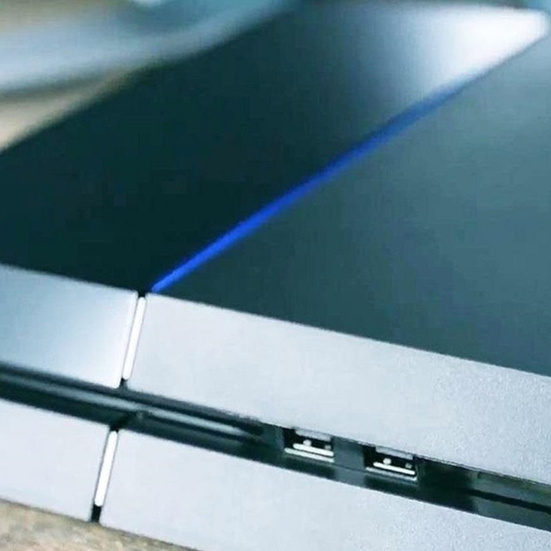 led bleu de playstation 4